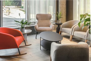 Lobby sitting area