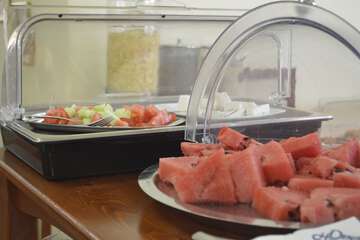 Breakfast buffet