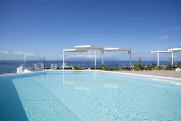 Rooftop pool