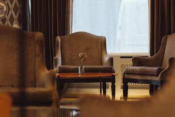 Lobby sitting area