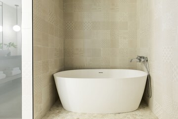 Deep soaking bathtub