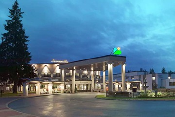 Front of property - evening/night