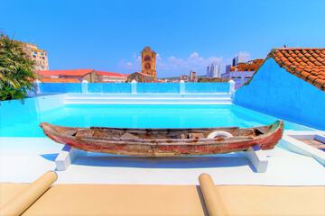 Rooftop pool