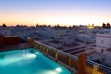 Rooftop pool