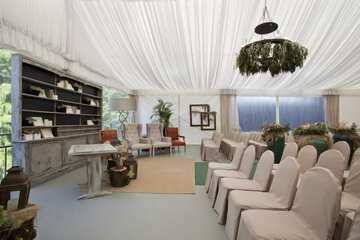 Indoor wedding