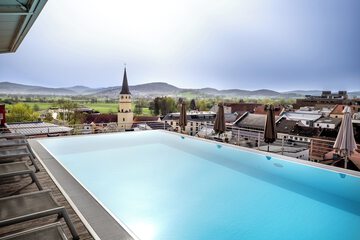Rooftop pool