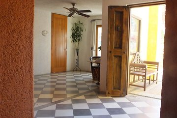 Interior entrance