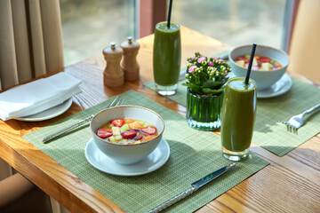 Breakfast area