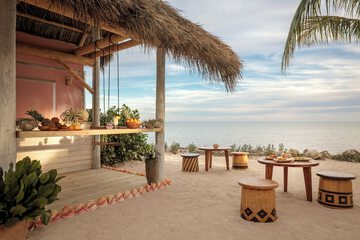 Poolside bar