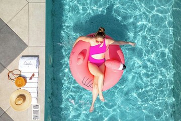 Rooftop pool