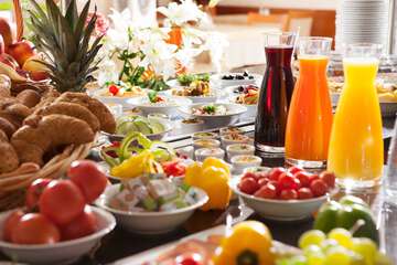 Breakfast area