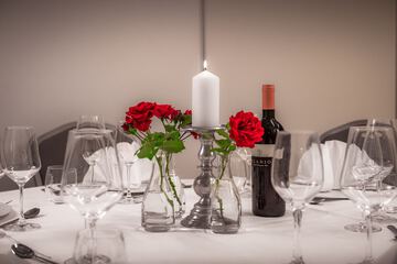 Couples dining