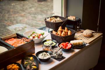 Breakfast buffet