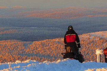 Snowmobiling