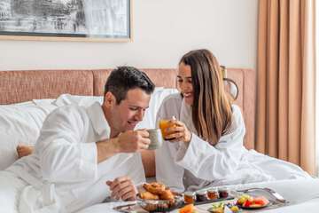 Breakfast area