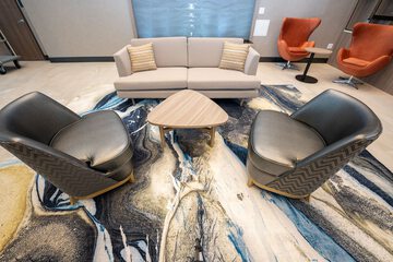 Lobby sitting area