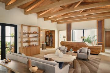 Spa reception