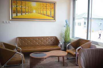 Lobby sitting area
