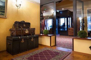 Interior entrance