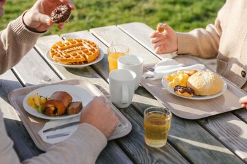 Breakfast area