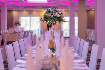 Indoor wedding