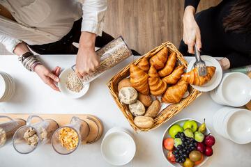 Breakfast buffet