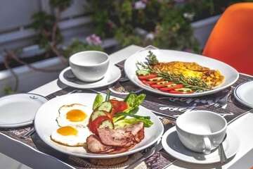 Breakfast area