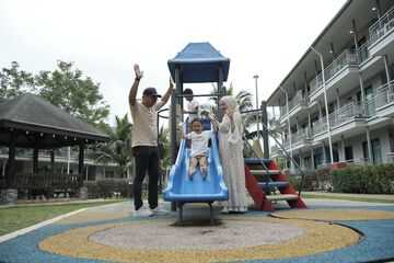 Children's play area - outdoor