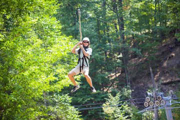 Ziplining