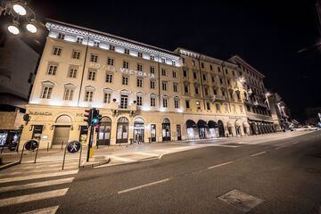 Front of property - evening/night