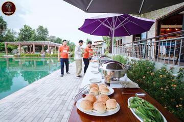 Breakfast area