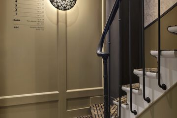Interior entrance