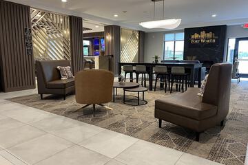 Lobby sitting area