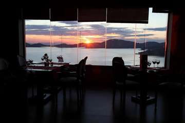Breakfast area