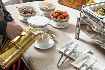 Breakfast buffet