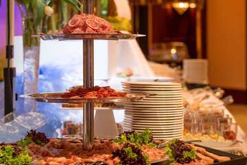 Breakfast buffet