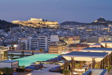 Rooftop pool