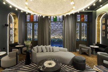 Lobby lounge