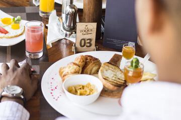 Breakfast area