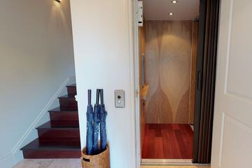 Interior entrance