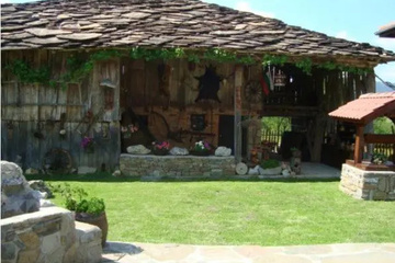 outside