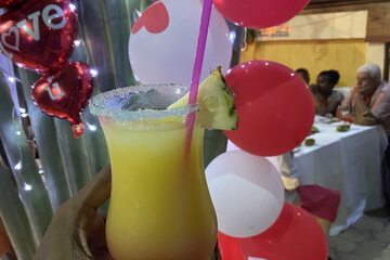 Poolside bar