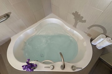 Private spa tub