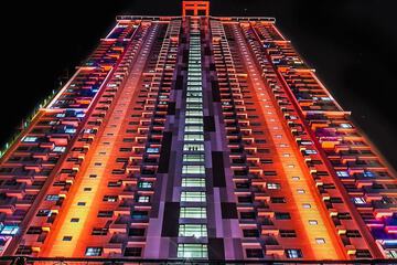 Front of property - evening/night