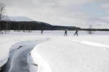 Snowshoeing