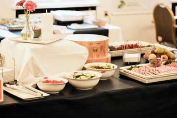 Breakfast buffet