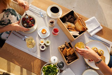Breakfast area