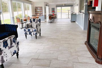 Lobby sitting area
