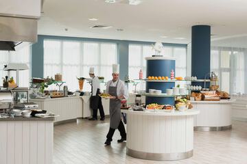 Breakfast area