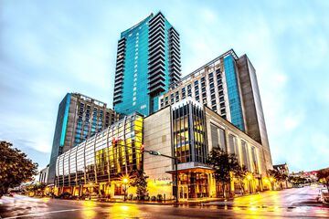 Front of property - evening/night